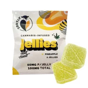 Jellies Sachet – Pineapple (100mg)