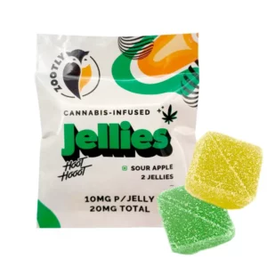 Jellies Sachet – Sour Apple (20mg)