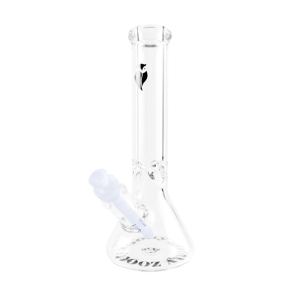 Hooot Beaker Bong โ White Downstem