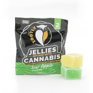 CBD Jellies Sachet – Sour Apple (10mg)