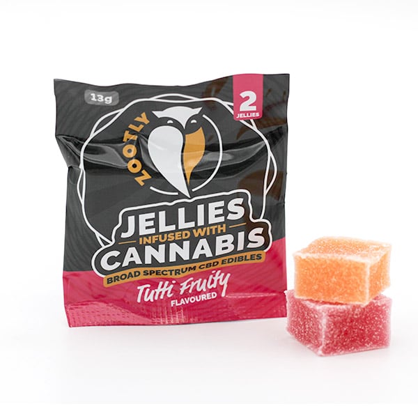 CBD Jellies Sachet – Tutti Fruity (10mg)